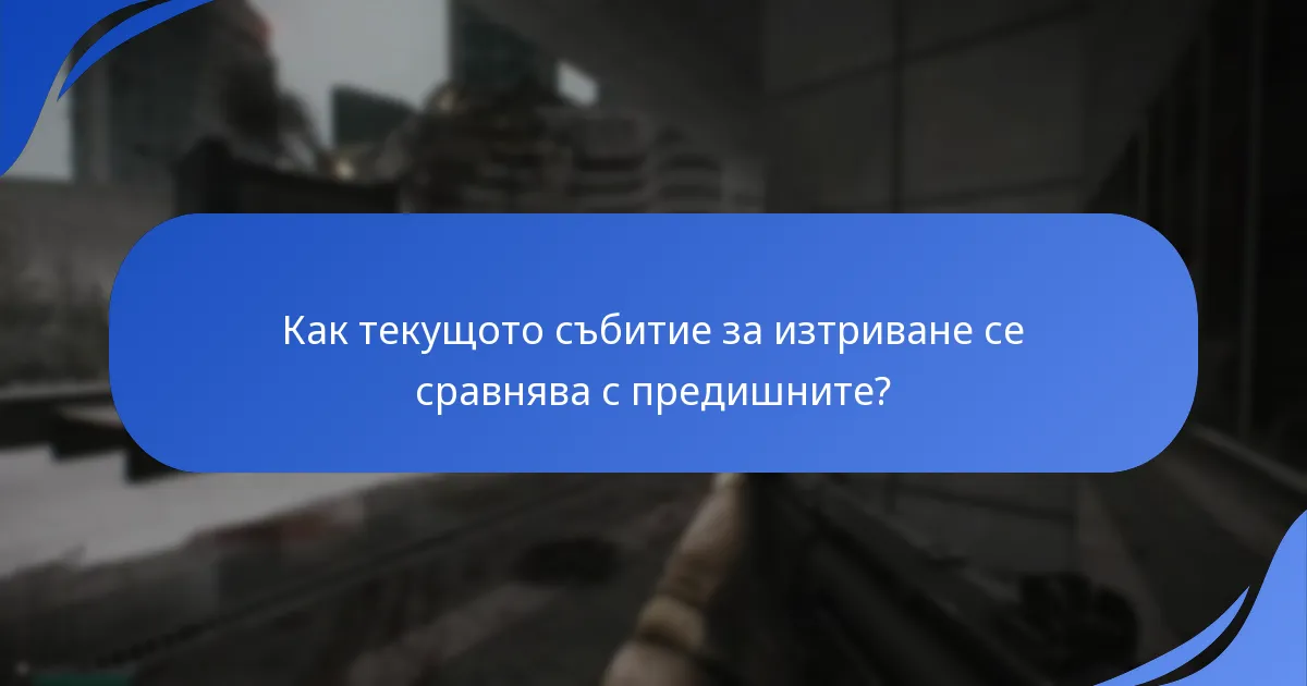 Какво казват обсъжданията в общността относно наградите от събитието за изтриване?